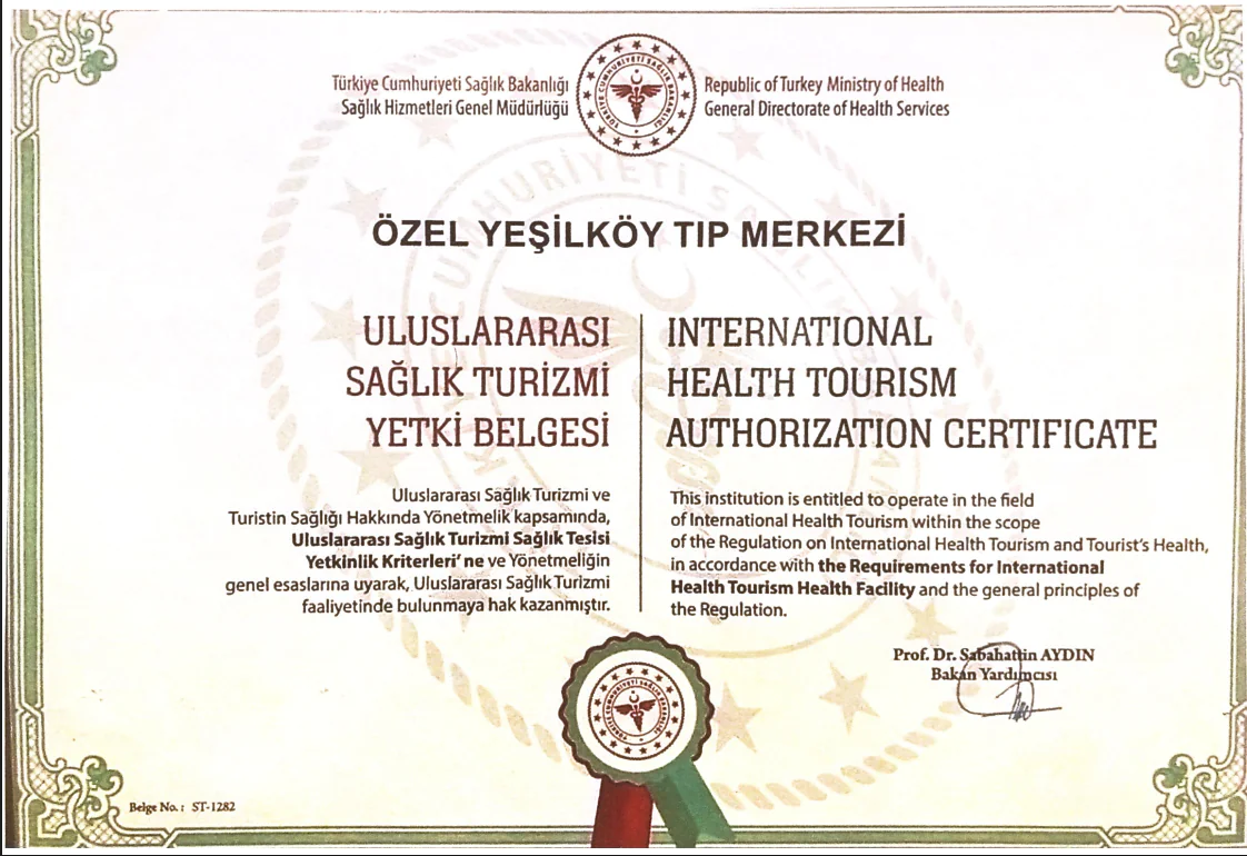 Health Tourism Certificate